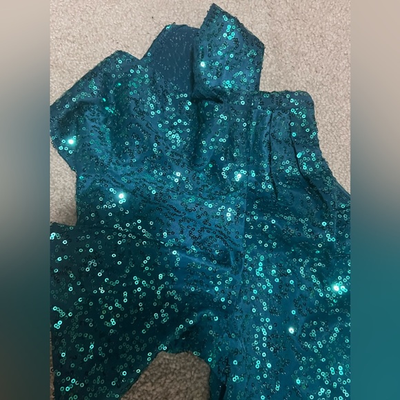 One shoulder sequins mini dress, L - Picture 2 of 2